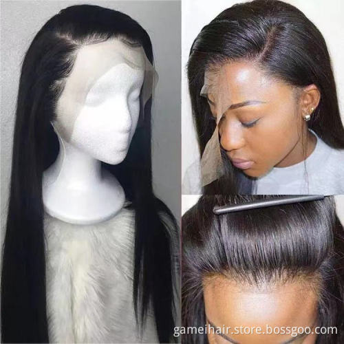 13*4 Transparent Lace Wig Human Hair Lace Front.Human Hair Wigs For Black Women.100% Brazilian Virgin Human Hair Lace Front Wig